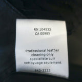 Nanette Lepore Mini Skirt Black Lace-Paneled Leather Size 4