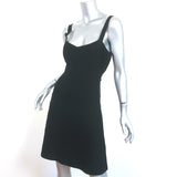 Herve Leger Melina Flared Bandage Dress Black Size Medium