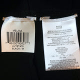 Herve Leger Melina Flared Bandage Dress Black Size Medium