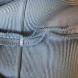 Herve Leger Criss Cross Bandage Dress Light Blue Size Small Sleeveless Mini