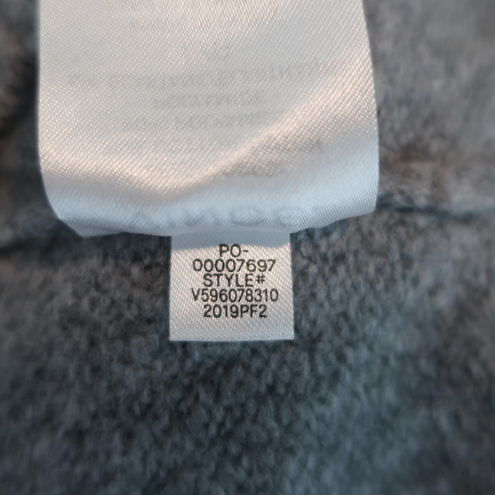 Vince Open Cardigan Light Grey Textured Knit Size Large Wide Sleeve Sweater NEW