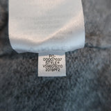 Vince Open Cardigan Light Grey Textured Knit Size Large Wide Sleeve Sweater NEW