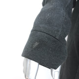 Lululemon Reflective Trim Zip-Up Sweatshirt Jacket Charcoal Size 12