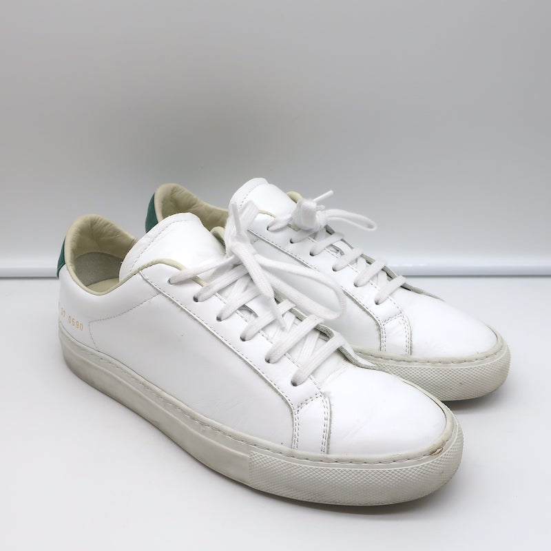 Auth Louis Vuitton Hi-Top Sneakers White / Green Men's Size