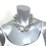 Jil Sander Sphere Chain Necklace Silver & Gold-Tone Brass NEW