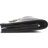 Roger Vivier Belle Clutch Black Patent Leather Mini Bag