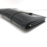 Roger Vivier Belle Clutch Black Patent Leather Mini Bag