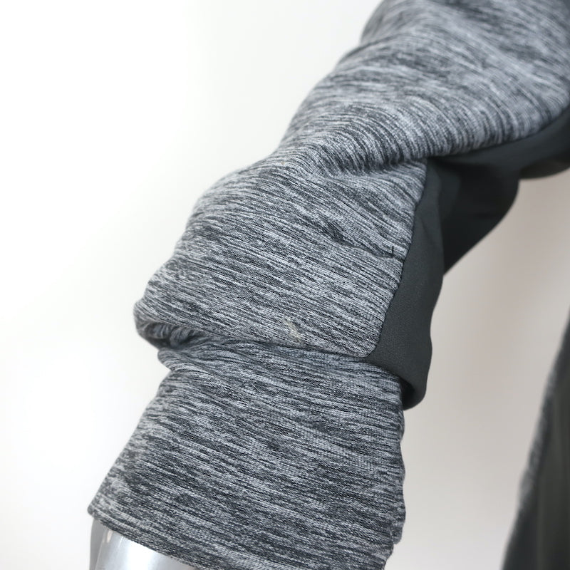 The North Face Pseudio Long Jacket Marled Gray Size Large