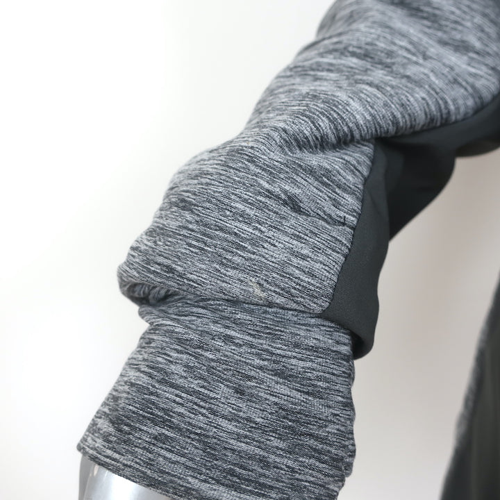 The North Face Pseudio Long Jacket Marled Gray Size Large