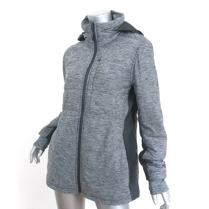 The North Face Pseudio Long Jacket Marled Gray Size Large