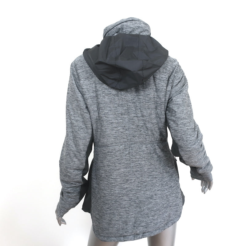 The North Face Pseudio Long Jacket Marled Gray Size Large
