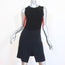 A.L.C. Colorblock Sleeveless Mini Dress Black/Navy Stretch Crepe Size 4