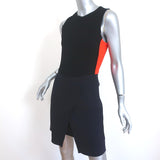 A.L.C. Colorblock Sleeveless Mini Dress Black/Navy Stretch Crepe Size 4