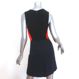 A.L.C. Colorblock Sleeveless Mini Dress Black/Navy Stretch Crepe Size 4