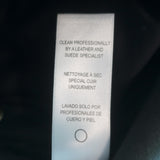 FRAME Le Skinny de Jeanne Leather Pants Washed Black Size 24