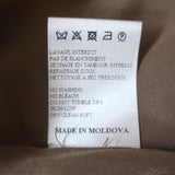 Carven Long Sleeve Mini Dress Paneled Snake Print Crepe Size 36