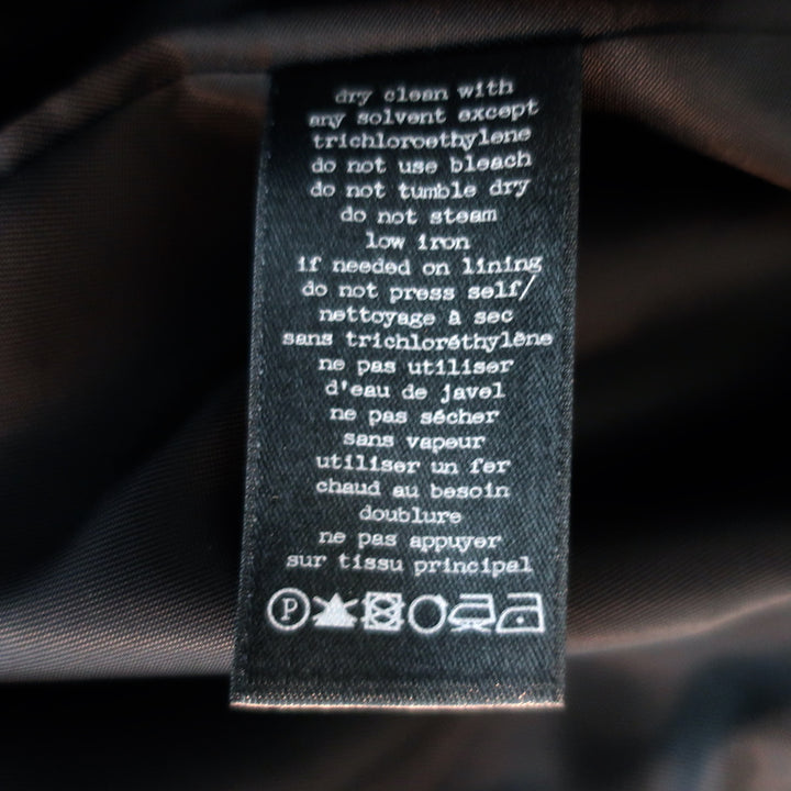 Rag &amp; Bone Loretta Blazer Black Crushed Velvet Size 2 One-Button Jacket NEW