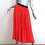 Rachel Comey Pleated Midi Skirt Red Size 0