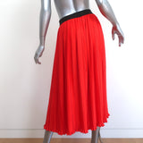 Rachel Comey Pleated Midi Skirt Red Size 0