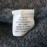 Jason Wu GREY Fair Isle Sweater Olympia Wool-Blend Size Medium Crewneck Pullover