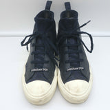 Christian Dior Walk'n'Dior Sneakers Navy Oblique Technical Mesh Size 37.5