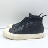 Christian Dior Walk'n'Dior Sneakers Navy Oblique Technical Mesh Size 37.5