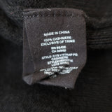 Theory Cold Shoulder Cashmere Sweater Black Size Small V-Neck Pullover NEW