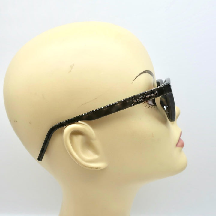 Saint Laurent Cat Eye Sunglasses Gray Tortoise SL 333 004