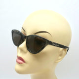 Saint Laurent Cat Eye Sunglasses Gray Tortoise SL 333 004