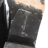 Gianvito Rossi Lagarde Combat Boots Black Leather Size 38 Flat Ankle Boots