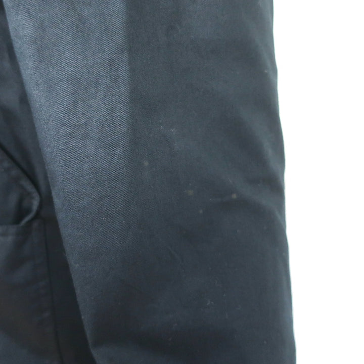 Christian Dior Bomber Jacket Black Pintucked Cotton Size 48 Unisex
