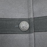 Rag & Bone Military Coat Charcoal Wool Size Small
