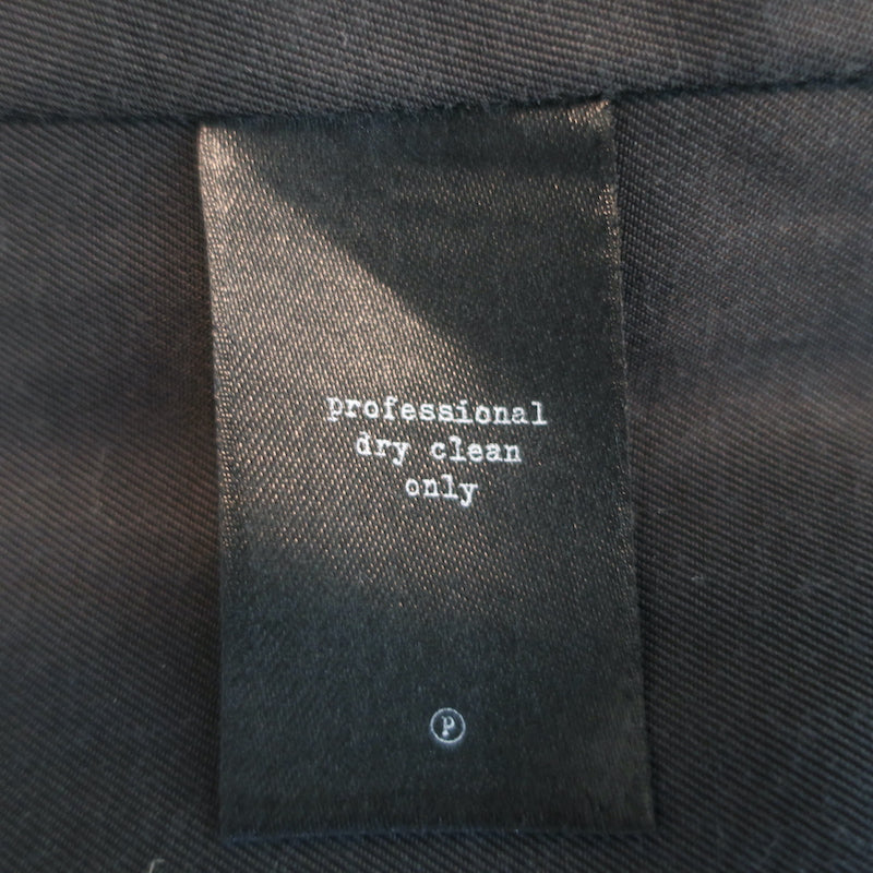 Rag &amp; Bone Military Coat Charcoal Wool Size Small