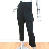 Issey Miyake Pleated Cropped Pants Black Size 1