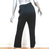 Issey Miyake Pleated Cropped Pants Black Size 1