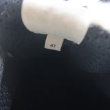 Celine Delivery Shearling Platform Sneakers Ecru Size 41