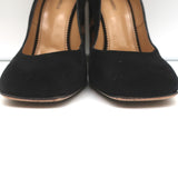 Dsquared2 Pumps Black Suede & Leopard Calf Hair Size 40 Square Toe Heels