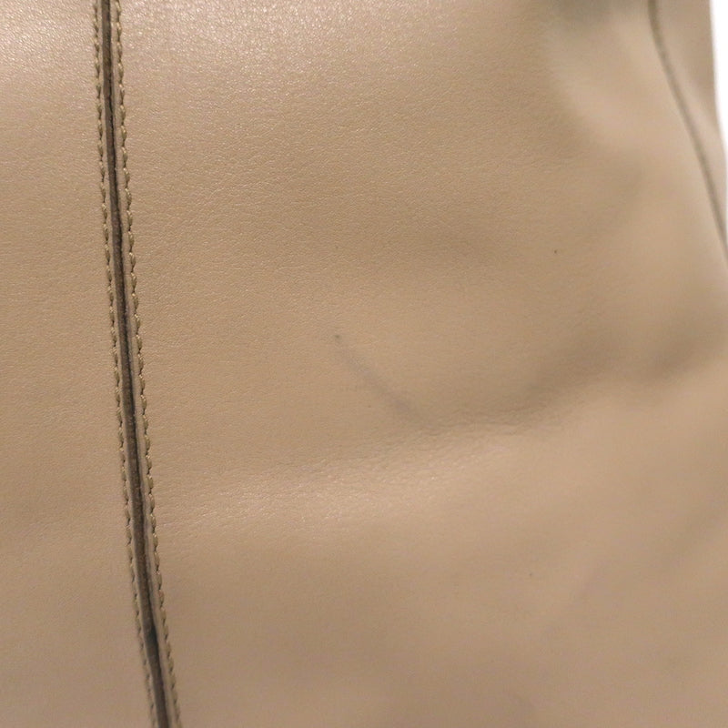 Alexander Wang Prisma Tote Beige Leather/Rose Gold Large Shoulder Bag