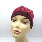 Missoni Zig Zag Knit Beanie Red Wool