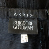 AKRIS Tulle Midi Skirt Black Size US 8