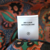 A.L.C. Top Portia Floral Print Cotton-Blend Size 2 Flutter Sleeve Blouse