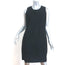 Rag & Bone Dress Yuri Black Quilted Cotton-Blend Size 8 Sleeveless Shift