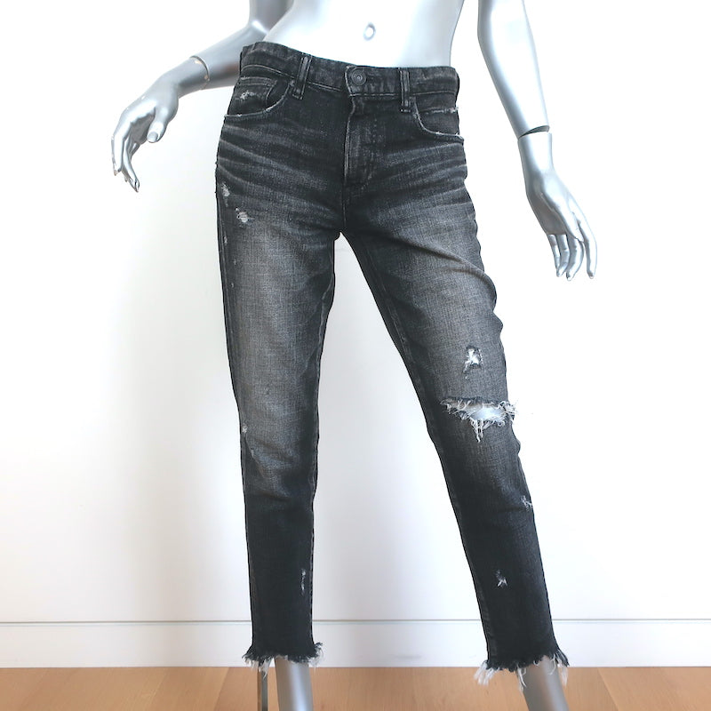Dark Blue Versatile Skinny Jeans Slim Fit Slant Pockets High - Temu