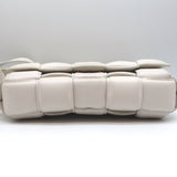 Bottega Veneta Padded Cassette Bag White Leather Small Crossbody