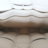 Bottega Veneta Padded Cassette Bag White Leather Small Crossbody