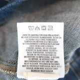 Jean Atelier Denim Wrap Dress Blue Cotton Size 2