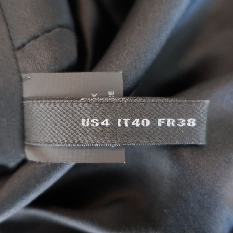 Mini dress Donna Karan Black size 2 US in Synthetic - 30564733
