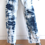 Stella McCartney Tie Dye Denim Jumpsuit Size 34