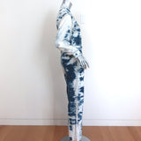 Stella McCartney Tie Dye Denim Jumpsuit Size 34