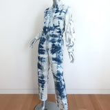 Stella McCartney Tie Dye Denim Jumpsuit Size 34